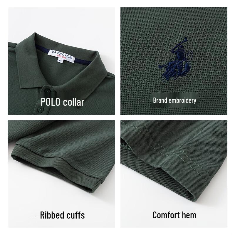 U.S. POLO ASSN. Men's Short Sleeve Polo Shirt