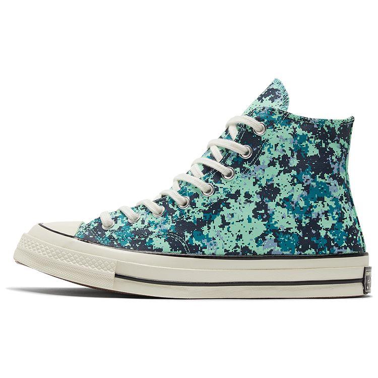 

Converse Chuck 70 High Digi Camo - Кроссовки унисекс Green Glow Midnight-Navy 170381C