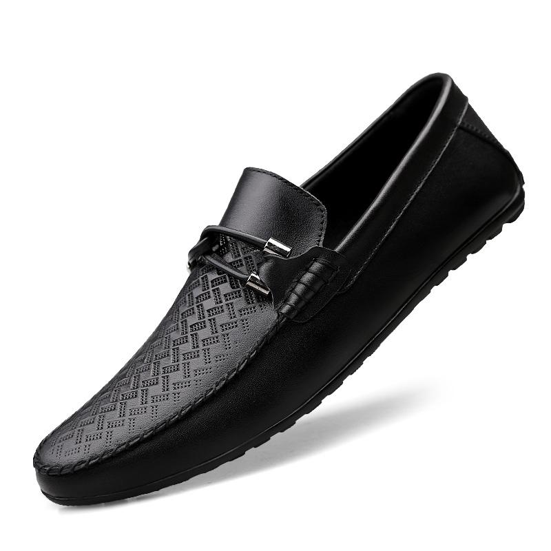Fashion High Quality Men's Spring Comfortable Soft Soled Casual Loafers Fashionable Brand Men Outdoor Breathable Anti Slip Driving Shoes