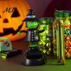 Solarbetriebenes Auto-Spielzeug Halloween-Dekoration, Cartoon Schwingende Armaturenbrett-Deko, Lustige Schwingende Figur Schaukel für Auto Haus Büro, Gruselig
