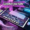 Mousepad Personalizat cu Nume și Model Cosmic Bot Crew, Covoraș pentru Birou Laptop PC, Covoraș Decorativ pentru Birou Acasă, Pad Tastatură Cadou