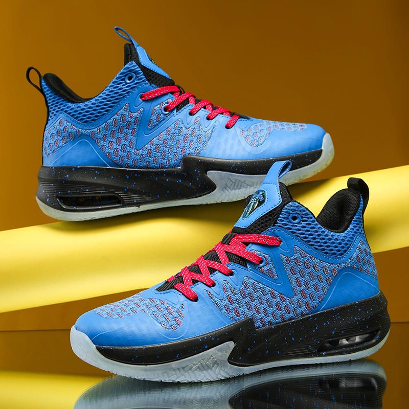 

Высококачественные мужские баскетбольные кроссовки, женские нескользящие баскетбольные ботинки, детские амортизирующие кроссовки для мальчиков, обувь для уличной ходьбы 38