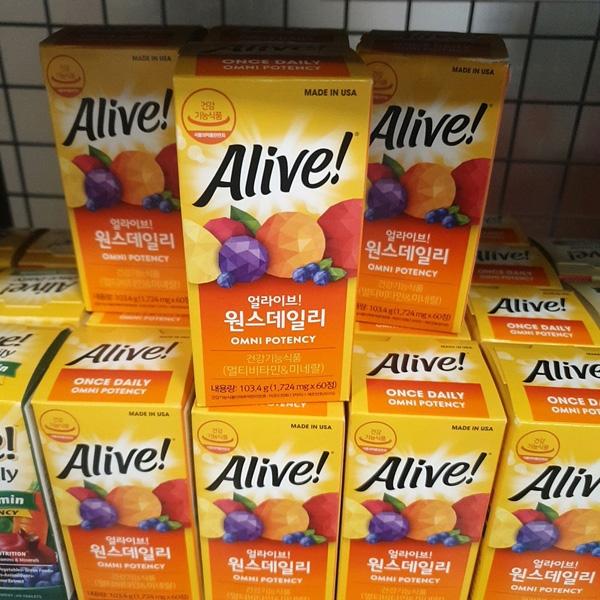 

Natures Way Alive! Once Daily Multivitamin 60 Tablets One thing