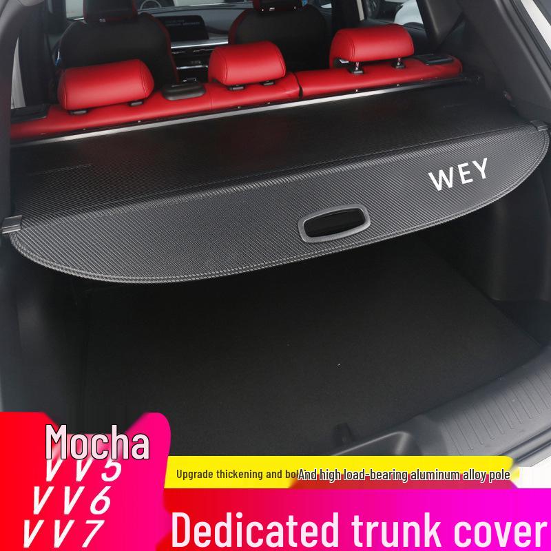 Trunk Divider for WEY VV5, VV6, VV7, Mocha – Special Cargo Cover for Decoration
