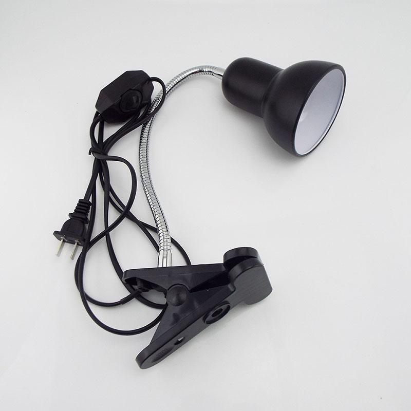 E27 UVA+UVB 220V Reptile Heating Lamp Deck Holder Tortoises Basking Bulb Turtle Light Clip Thermometer Hygrometer Lizard