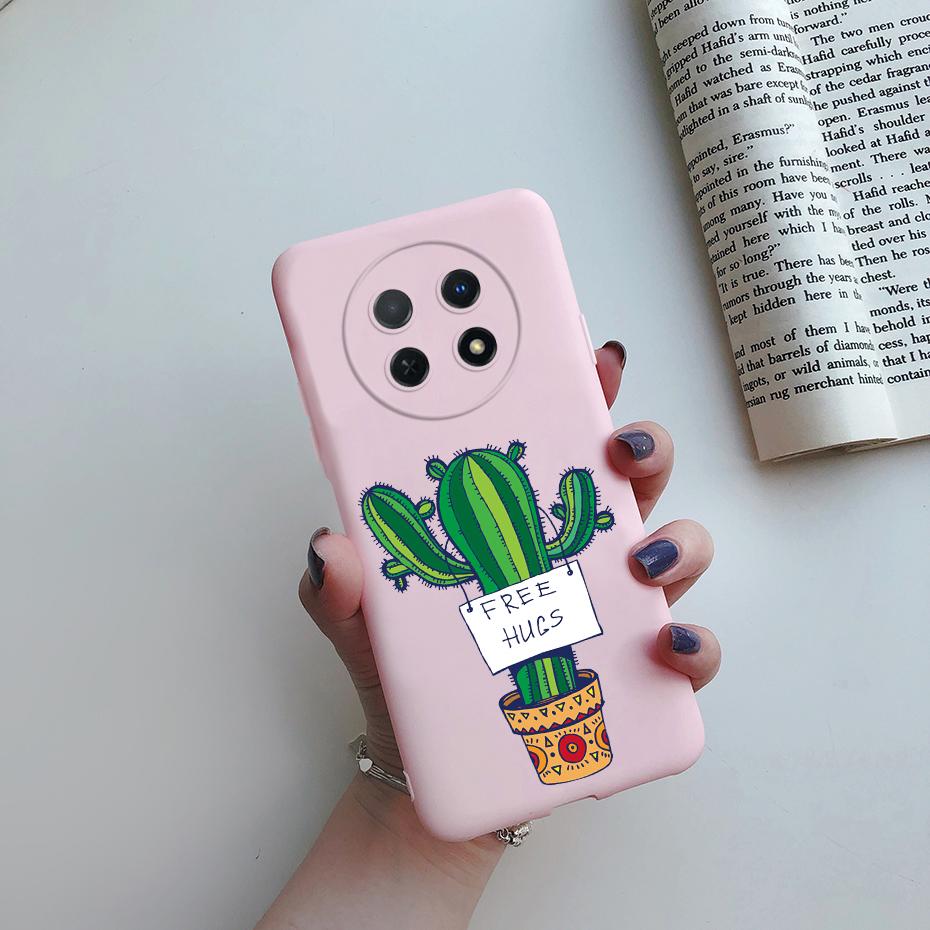 For Huawei Nova Y91 Case 2023 Cute Cat Cartoon Funda Soft Silicone Back Cover For Huawei NovaY91 Y 91 STG-LX1 STG-LX2 Phone Case