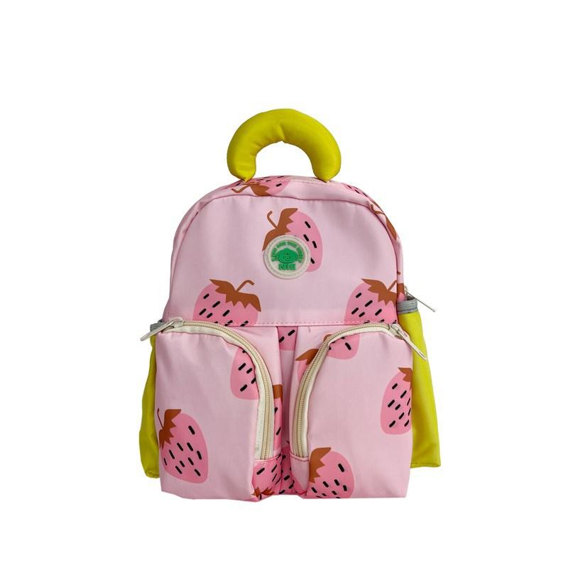 Kindergarten Student Schoolbag Children S Fun Cartoon Cute Fruit Children S Backpack Summer Children S Bag