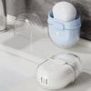 Portable Soap Holder Case Waterproof ABS Storage Box with Lid and Drainage Holes For Toiletries Bag Travel Essential