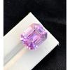 7 Cts Natural Pink Kunzite Certified Asscher Cut Kunzite Loose Gemstone