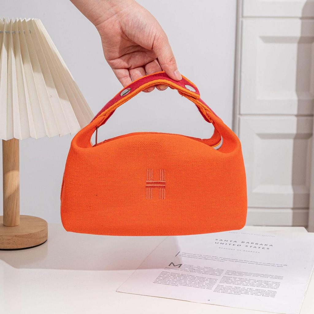 Damen High-End Tragbare Reise-Make-up- und Toilettenartikel-Tasche mit großem Fassungsvermögen