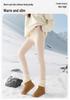 Women's Lambswool Cotton Pants - Autumn/Winter Thick Base Layer Plus Velvet, 2025 New Style Warm Tight Leggings.
