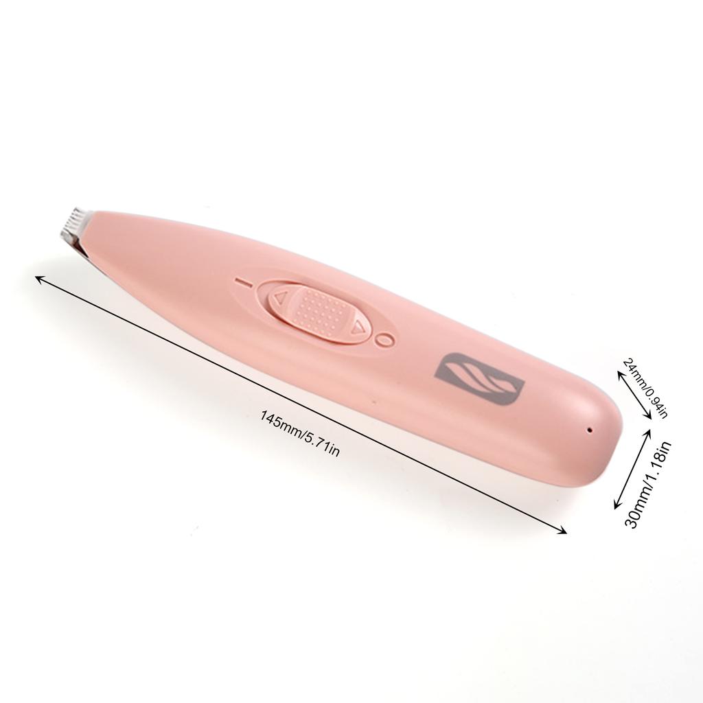 Professionelle Hundepflege-Haarschneidemaschine, kabellos, geräuscharm, 50 dB, Arbeitszeit 3 Stunden, 400 mAH, 3,7 V, klein