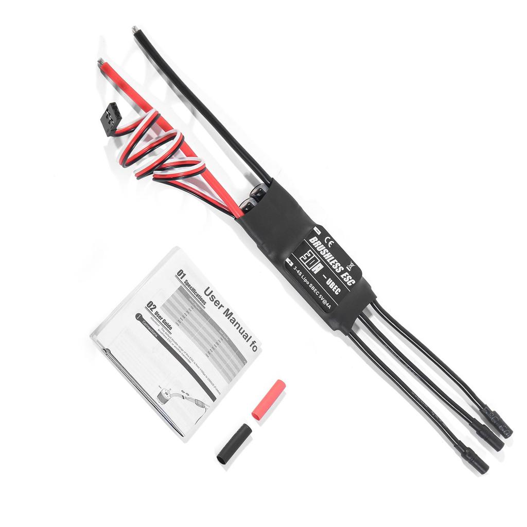 Brushless ESC Electronic Speed Controller Versatile Brushless ESC Electronic Speed Controller for RC Helicopter Aircraft