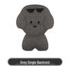 Puppy Cartoon Sunglasses Car Seat Cushion for Kia Models, All-Season Cotton Linen