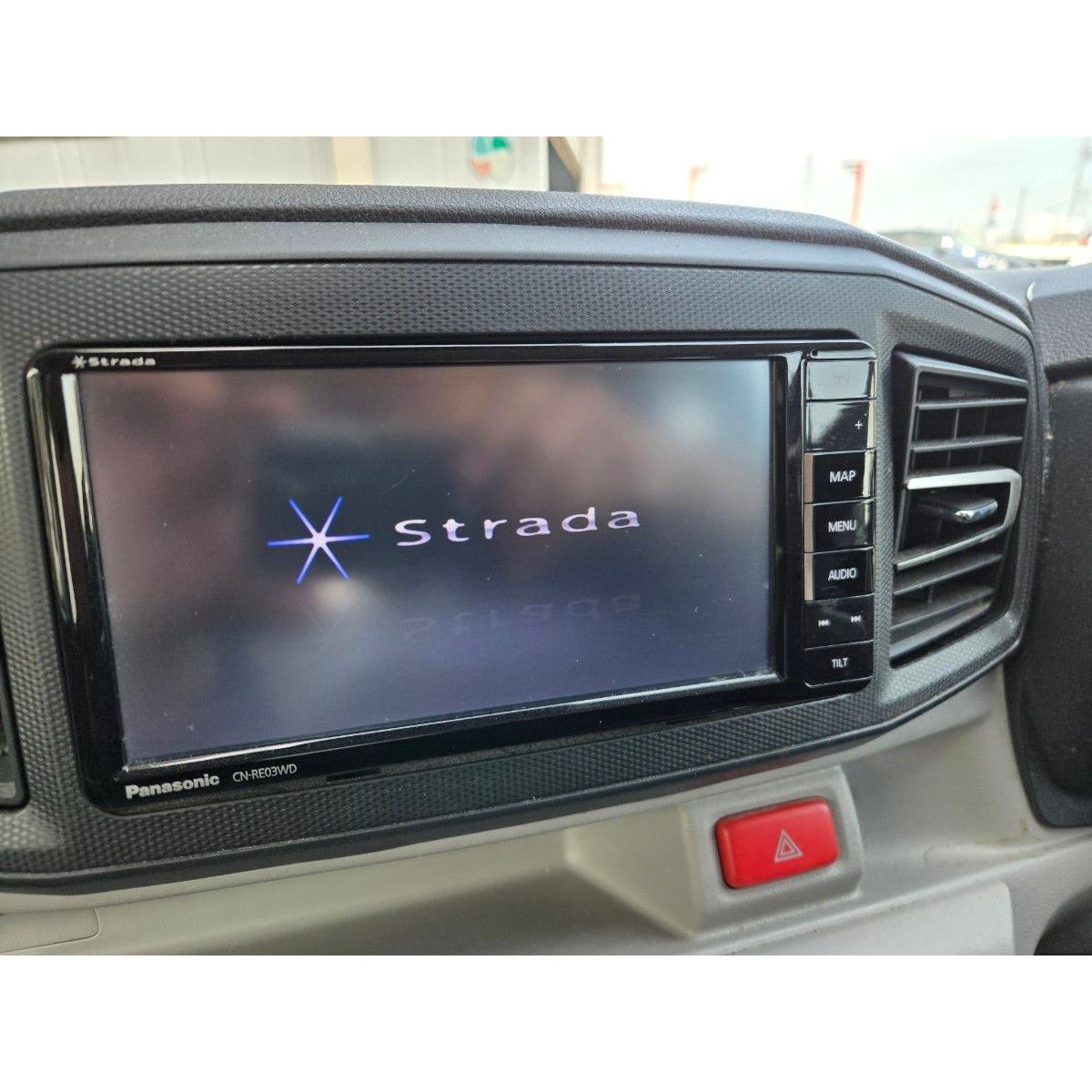 Panasonic Strada CN-RE03WD Car navigation Panasonic Strada/Full Seg/New film antenna included