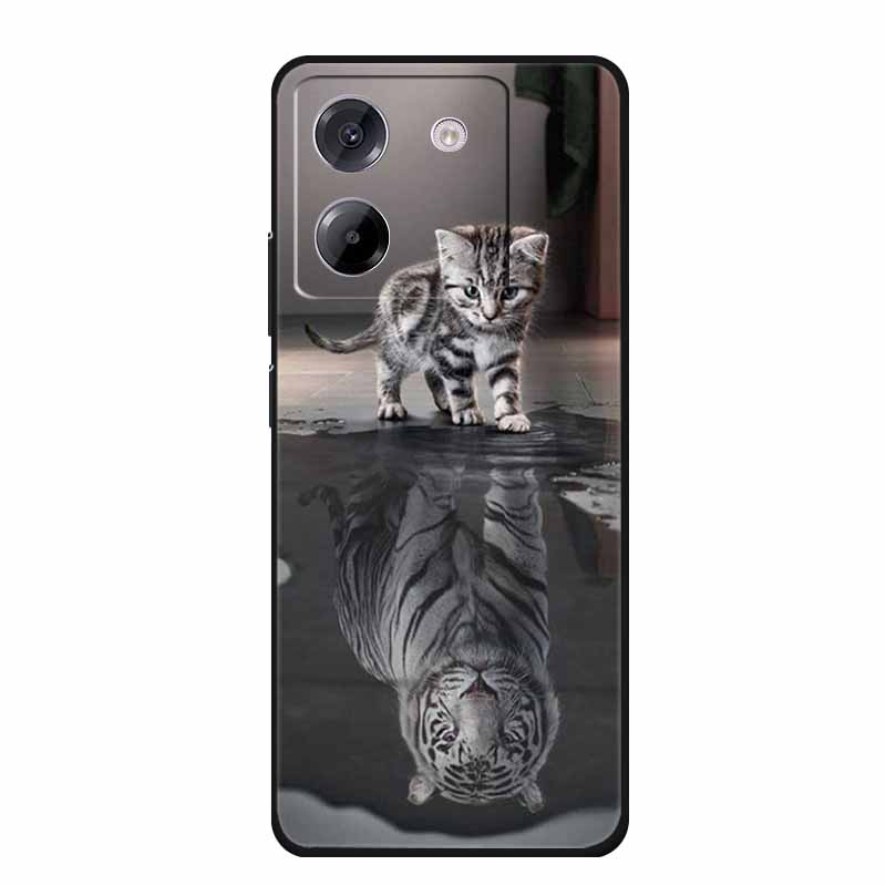 For Poco M7 Pro 5G Case M 7 Pro Coque Black Silicone Soft Back Cover Case For Xiaomi Poco M7 Pro Phone Cases Cover M7Pro 6.67"