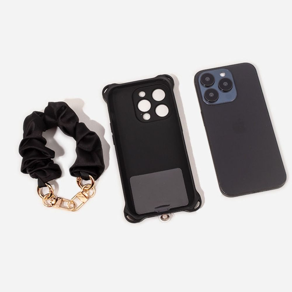 ABS Elastic Mobile Phone Lanyard Wrist Strap Large Intestine Bag Rope DIY Trinkets