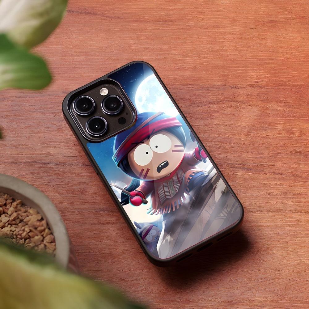 Cartoon S-south Parks Phone Case for Iphone 16 15 14 13 Pro Max 12 11 Mini 7 8 Plus Se Xr X Xs Fundas Shell PC+TPU Cover