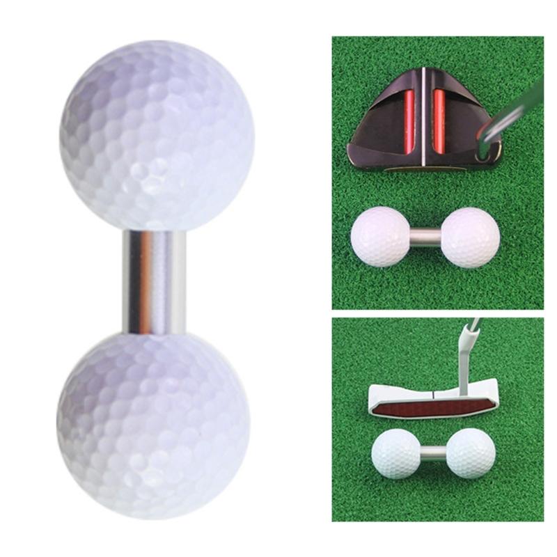 Balance Putting Trainer Golf Practice Double Ball Training Aids for Women Man