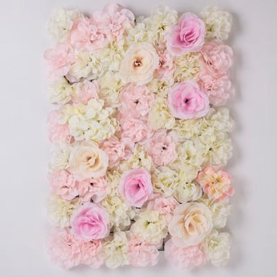 60X40CM Artificial Silk Rose Flower Wall Wedding Christmas Decoration Decorative Silk Hydrangea Wedding Decoration Backdrop