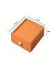 Desktop Drawer Storage Box Stackable Desk Storage Box with Handle Large Capacity Desktop Sundries Organizer Home Storage