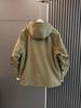 Men's Trendy Hooded Cotton-Padded Windbreaker - Autumn/Winter Loose Fit Solid Color Jacket