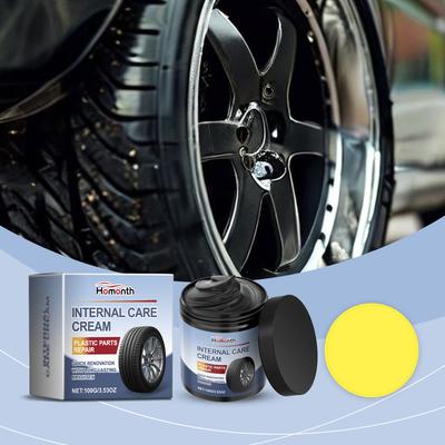 Car Tire Retreading Gloss Paste, Tire Surface Maintenance, Wheel Hub Decontamination, Brightening, Removal, Cleaning Agent