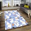 the Moomin Design Area Rug - Non-Slip, Soft & Cozy Floor Mat for Living Room, Bedroom, Office - Indoor/Outdoor Decorative Carpet