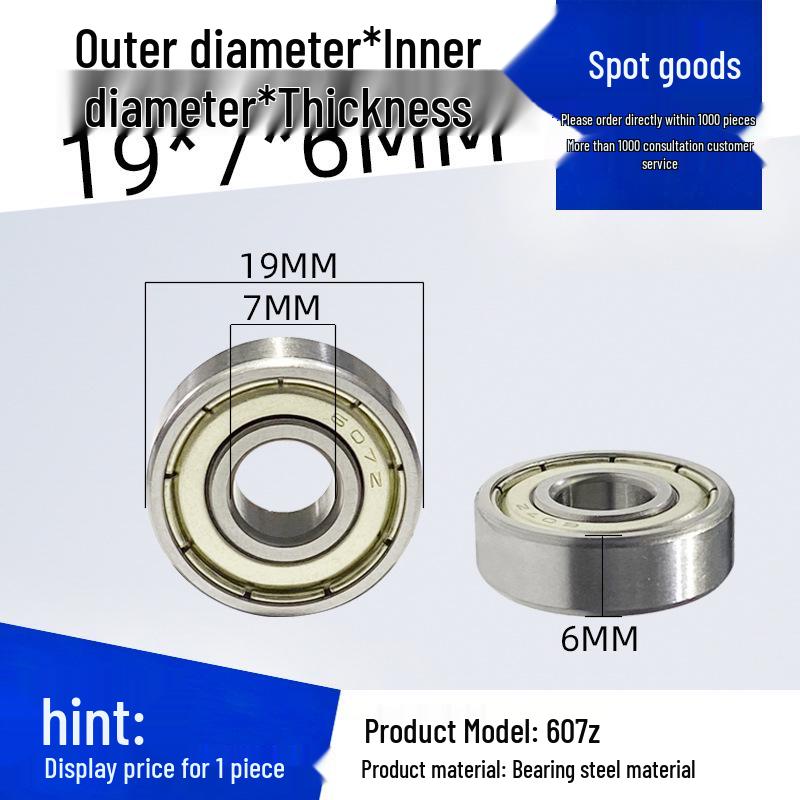 

Micro Motor Deep Groove Ball Bearing for Office and Household Devices
