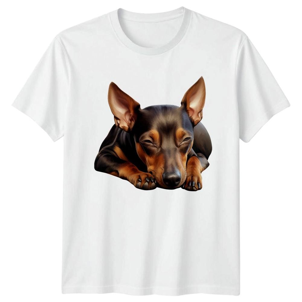 Miniature Pinscher Dog Animals Dogs Unisexs TShirt Unisexs Tee Graphic Unisex Top S