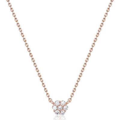 ELLE Jewelry Mini Shine Stone Necklace ELBRNN239