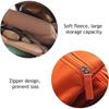 Foldable Travel Jewelry Storage Bag Multiple Compartments Necklace Organizer Clutch Bag  Ring Box