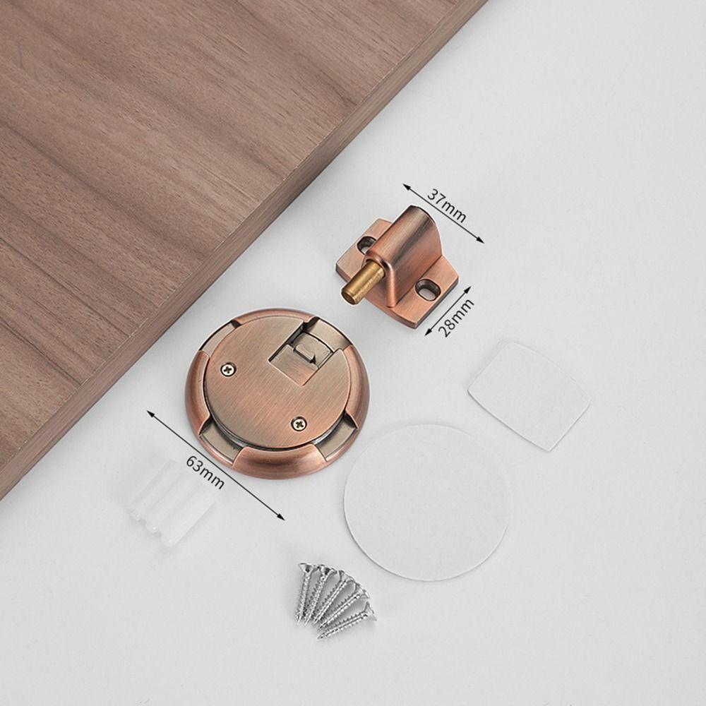 Zinc Alloy Door Holder Non-punch Door Stop New Door Suction  Door