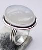 Moonstone Natural Gemstone Antique Design Ring US Size-5.5 R 4630