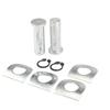 9Pcs Motorcycle Foot Pedal Peg Screw Kit for Dyna Sportster 883 1200 Footrest Pads Bolt Set Motorbike Repair Accessories