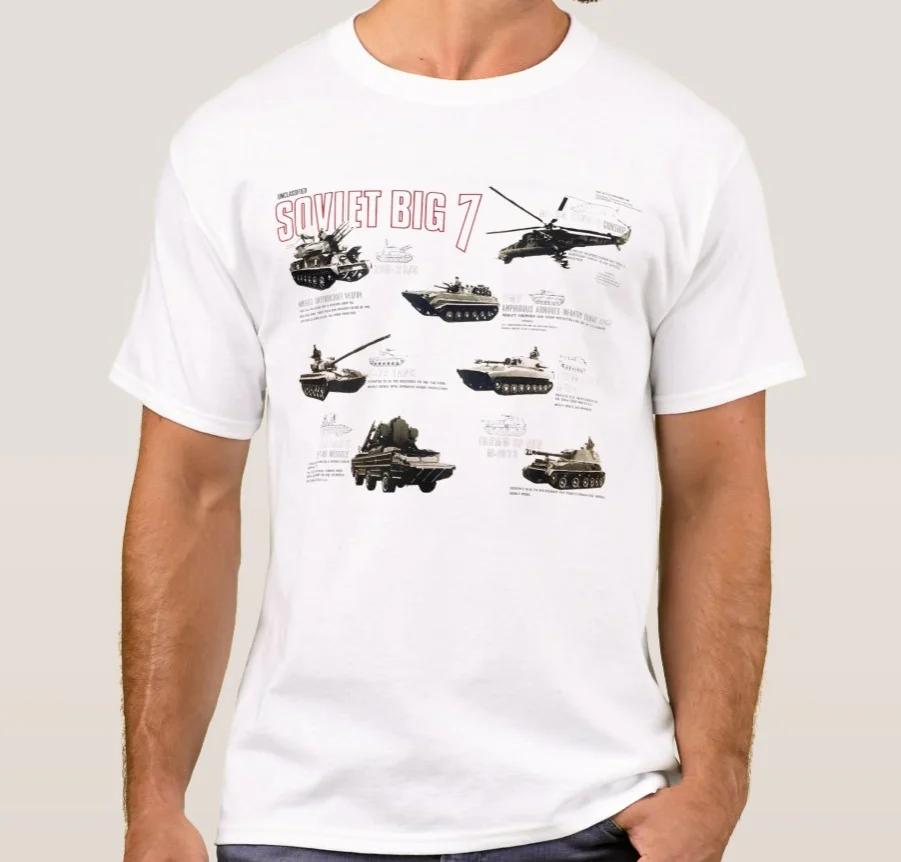 

Soviet Army Cold War Weapons Recognition Poster TShirt Summer Cotton Short Sleeve ONeck Mens T Shirt New S3XL S