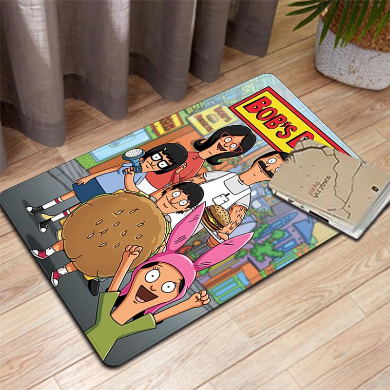 Bob's Burgers Rug Floor Mat for Living Room or Bedroom Soft and Comfortable Carpet a Gift for Birthday and Holiday.