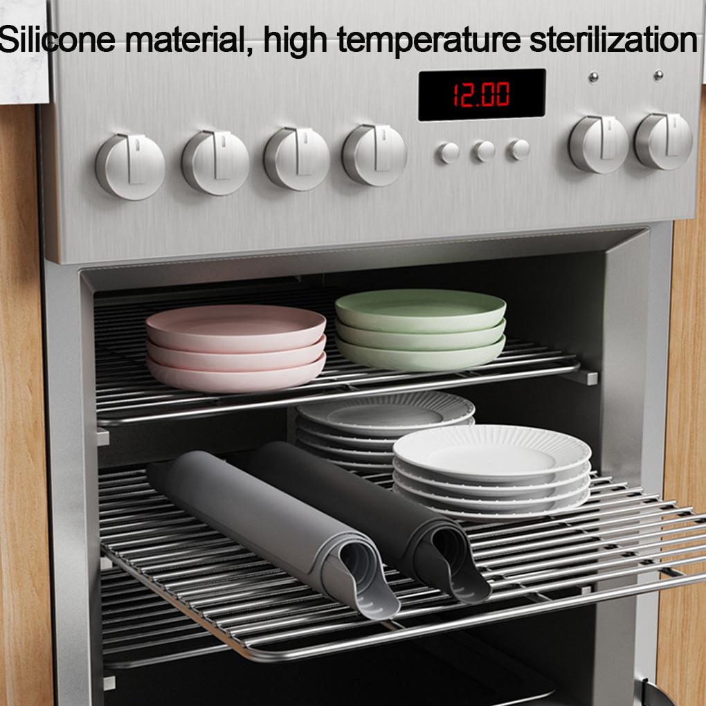 Silicone Sink Saddle Mat Kitchen Sink Protector Divider Mat Heat Resistant Pad Silicone Faucet Mat Drainage Pad Wash Basin Pad