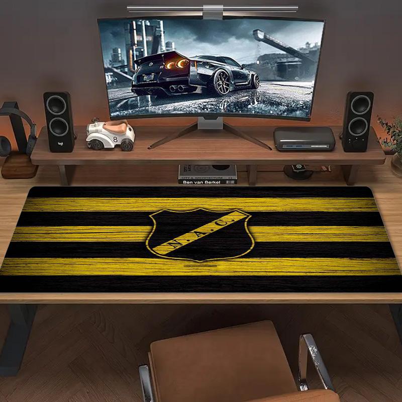 NAC Breda Color Mouse Pad Large Gaming Table Cushion Non-slip Laptop Tablet Big Mousepad XXL Mat Mini PC Playmat With Lock Edge