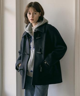 Vanone Atelier O3743 Wool Duffle Coat_Navy