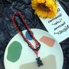 Acrylic Women Cartoon Geometric Girls Chain Pendant Multilayer Necklace Bear Necklace Cute Choker