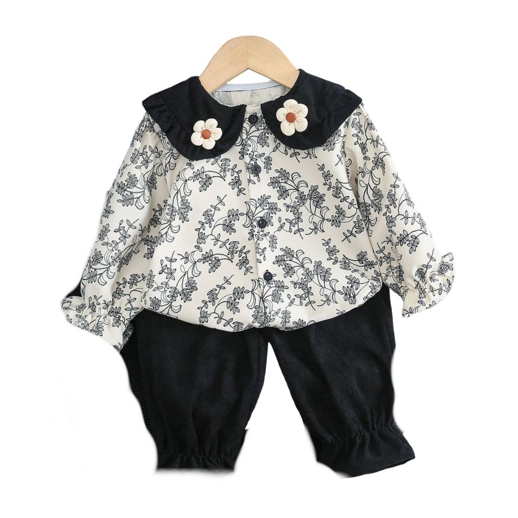 Set casual a maniche lunghe per bambini, comodi outfit da indossare tutti i giorni