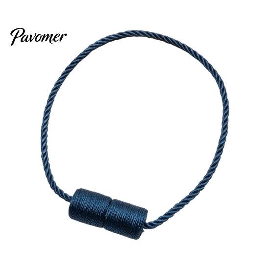 No Drill Curtain Tiebacks Magnetic Tiebacks, Modern Simple Rope Tie Backs, Elegant Decorative Drapes Weave Holdbacks for Home Bedroom Office