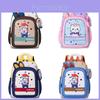Cartoon Kids Backpack With Nylon Material And Ergonomic Shoulder Straps For School Use
