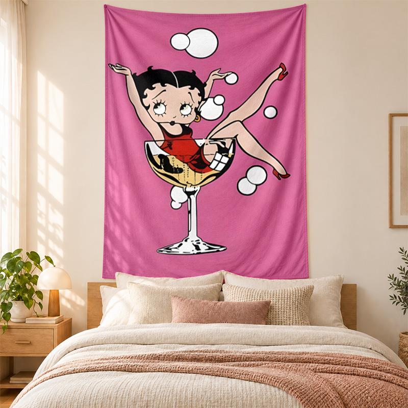 Betty Tapestry highquality for decorating living room bedroom dorm walls ideal as bedroom wallart orholiday gift