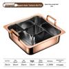 Chuyi Qi 304 Edelstahl geteilter Hotpot