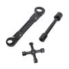 Plumbing Tools Steel Angle Stop Wrench Angle On Wrench Kit Professional Plumber Wrench Tools for Pipe Projects