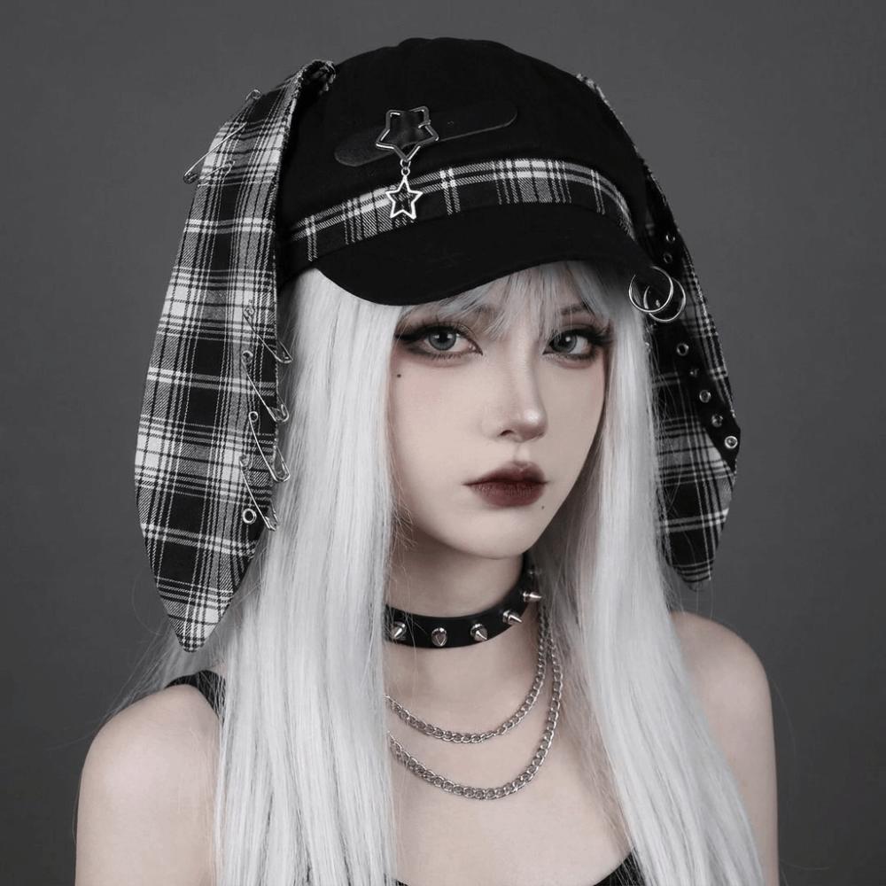 Irregular Plaid Beret Hat Thin Brim Painter Artist Cap Fashion Octagonal Hat  Travel