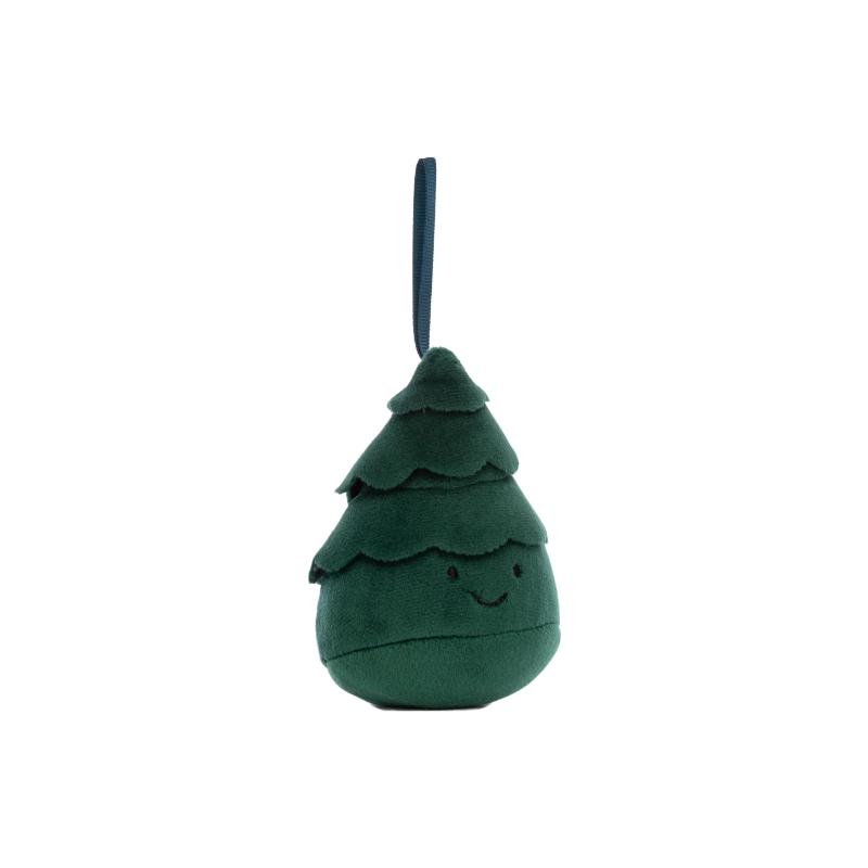 JELLYCAT Christmas Collection Christmas Tree Ornament Doll Plush Pendant 10cm High