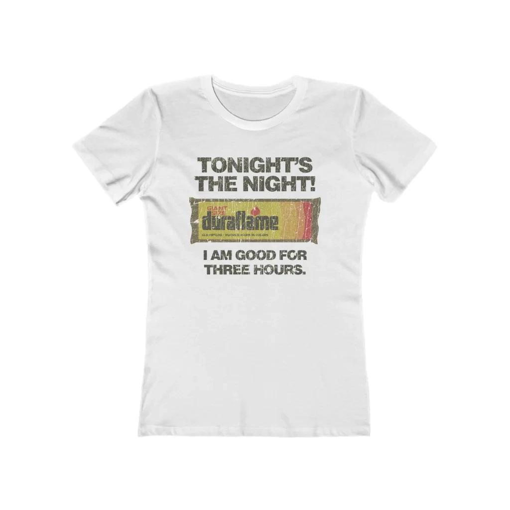 Tonight s The Night 1976 Vintage Women’s T shirt 4XL